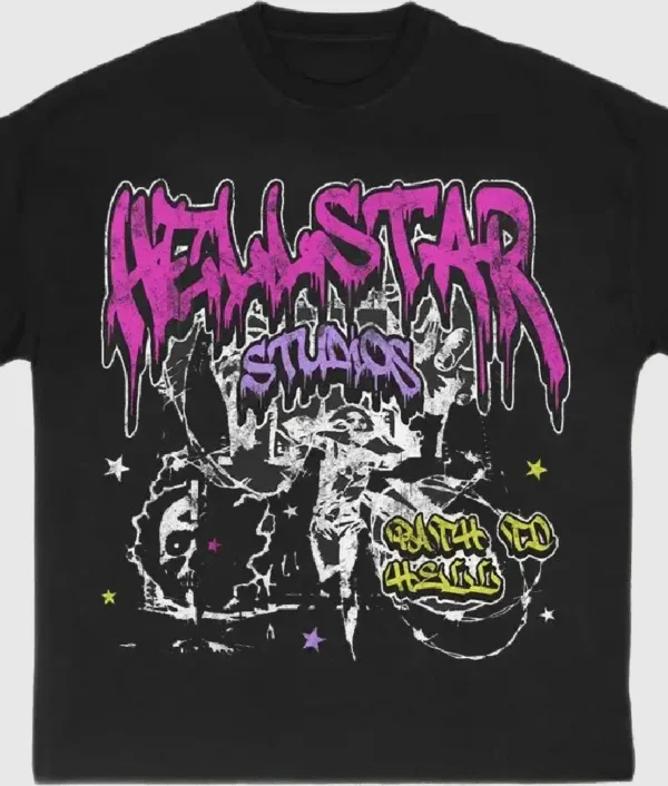 Hellstar Studios Path To Hell T-Shirt Black